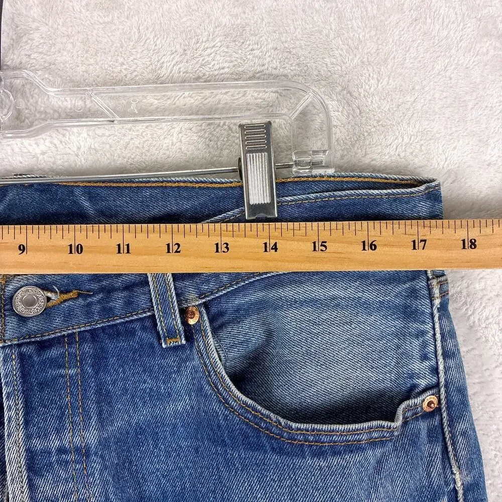 VTG Levis 501 XX Jeans Mens 36x36 (34x33) Faded Whiskered Button Fly Classic